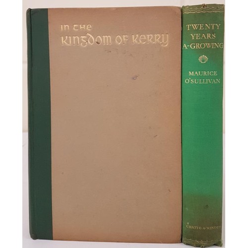 326 - Maurice O’Sullivan 20 Years A-Growing. 1933. 1st edition in English. Decorative end papers illustrat... 