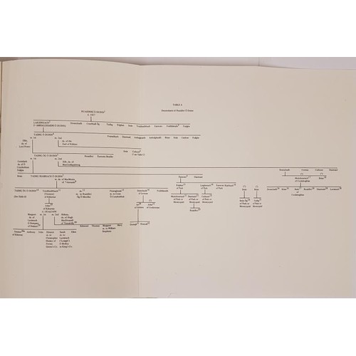 341 - K. W. Nicholls. The O’Doyne (O Duinn) Manuscript. 1983. Folding genealogical tables relating to Laoi... 