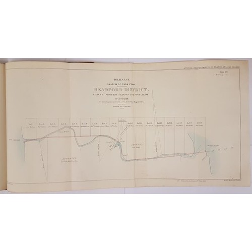 350 - Report relating to the Drainage of Lands in Ireland as administered by the Board of Works under the ... 