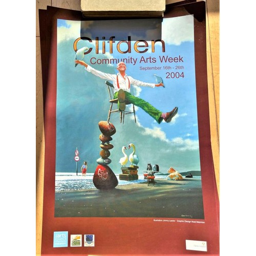 425 - Two Poster Copies of the 2004 Clifden Community Arts Week Sept 16th-26th