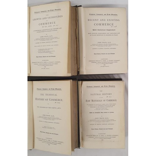 443 - Commerce, History] Yeats, J. Natural History of the Raw Materials of Commerce &c, 1887; The Tech... 