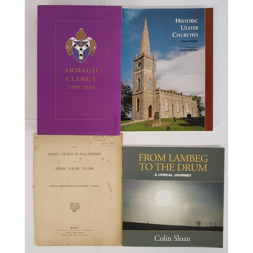 483 - Ulster Interest: Armagh Clergy 1800-2000 by Ren WEC Fleming; From Lamberg to the Drum by Colin Sloan... 