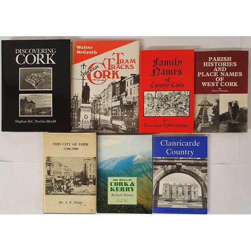 12 - Cork: Discovering Cork by Daphne D C Pochin Mould, 1991; Family Names of County Cork by Diarmuid &Oa... 