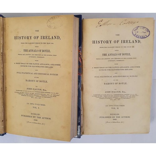 75 - D'Alton, John. The History Of Ireland from the Earliest Period to the Year 1245 when the Annals of B... 