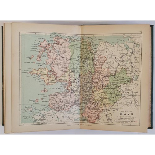 132 - Philip's Handy Atlas of the Counties of Ireland: Constructed by John Bartholomew ; revised by P.W. J... 