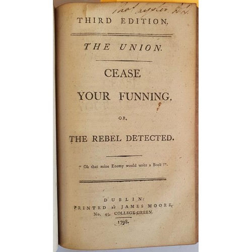 158 - Tracts On The Union Between Great Britain And Ireland - a 9 Volume Set. Vol I - Arguments For And Ag... 