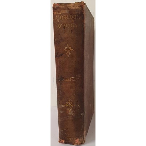 169 - Le Fanu, Sherian; The Fortune of Colonel Turlough O’Brien. James Duffy, Dublin, 1904. A good copy in... 