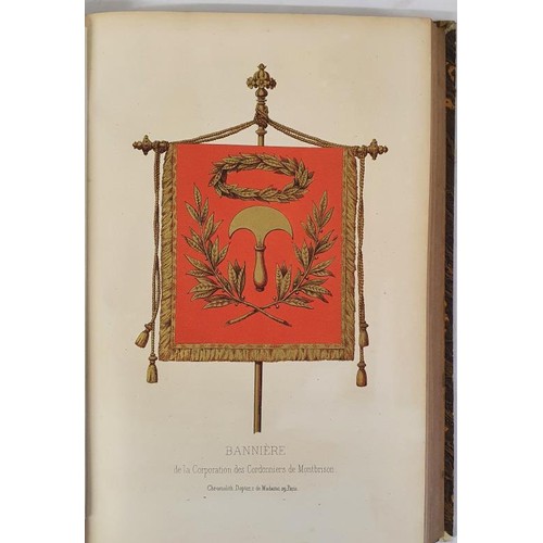 179 - Lacroix, Paul; Sere, Ferdinand & Duchesne, Alphonse. Le livre d'or des métiers - Histoire... 