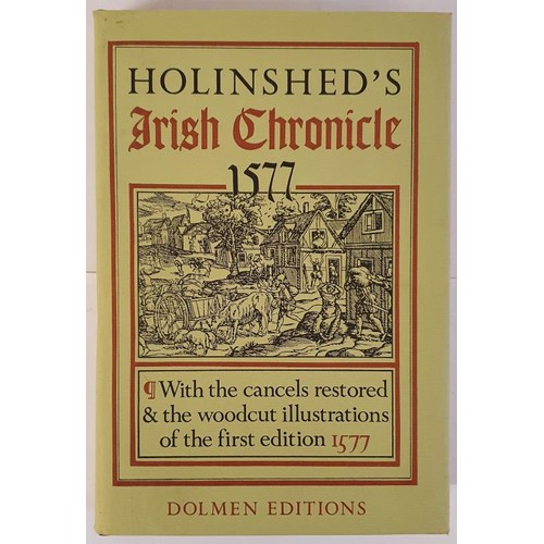 192 - Holinshed's Irish Chronicle: The historie of Irelande from the first inhabitation thereof, unto the ... 