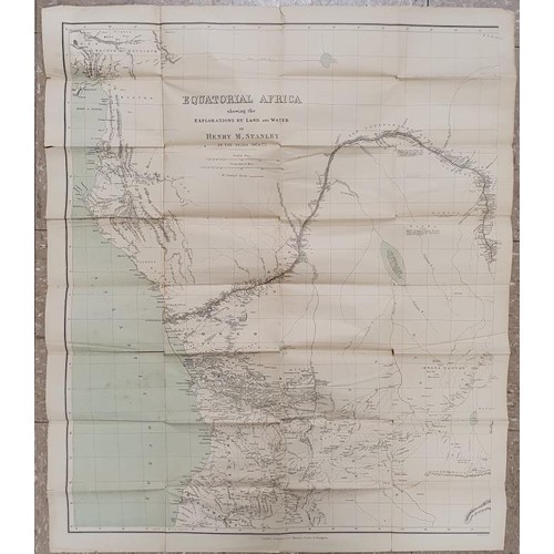 217 - Stanley. Henry M. Through the dark continent or the sources of the Nile around the great lakes of Eq... 