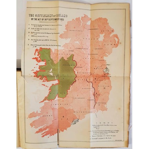 250 - The Cromwellian Settlement of Ireland Prendergast, John P. (John Patrick) Published by Longman, Gree... 