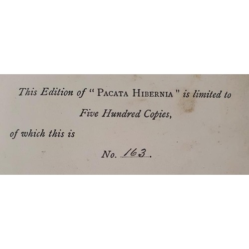 259 - Pacata Hibernia. Or A History of the Wars in Ireland during the Reign of Queen Elizabeth. Especially... 