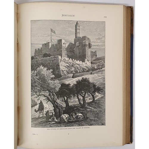 268 - Wilson, Charles Sir. Picturesque Palestine, Sinai And Egypt, 4 Volumes Set with Supplement Vol. 