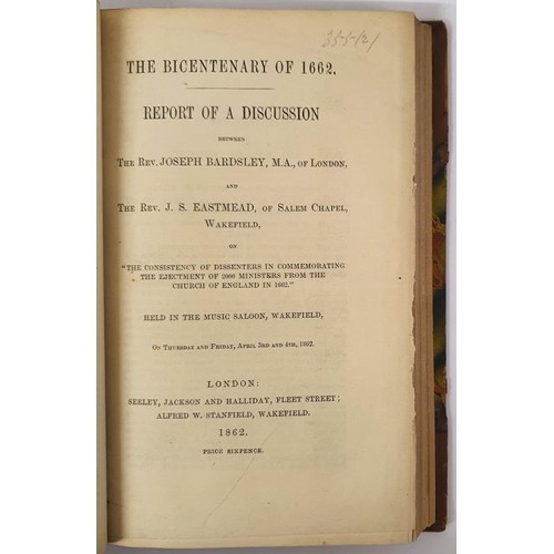 315 - Maynooth College; Justifcation of the Term ‘Beastly’ Sir G. H. Smith, Colchester 1845. Bound with a ... 