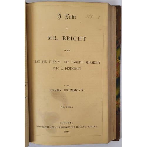 315 - Maynooth College; Justifcation of the Term ‘Beastly’ Sir G. H. Smith, Colchester 1845. Bound with a ... 