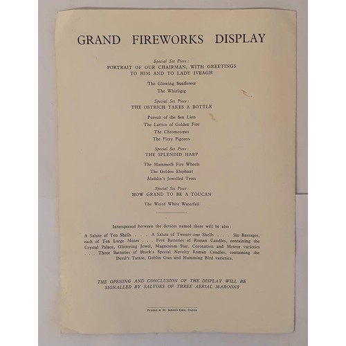 332 - Bicentenary day Guinness programme for July 11th, 1959. at St. James’s Gate Brewery and Iveagh... 