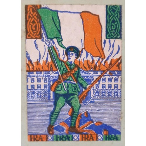 335 - Republican interest. Original card commemorating the 100 year anniversary of the execution of the Ma... 