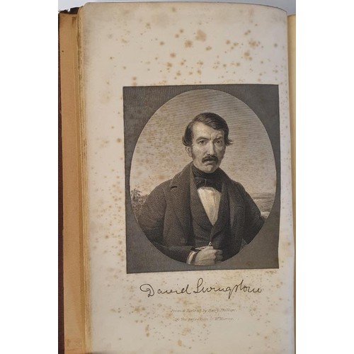 357 - Livingstone, David; Missionary Travels and Researches in South Africa; including a sketch of sixteen... 