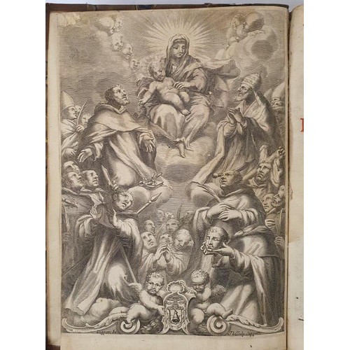 367 - Martyrologium juxta ritum Sacri Ordinis Praedicatorum auctoritate apostolica approbatum, 1695, Half ... 