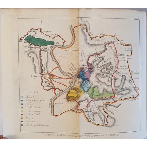 391 - ROME ANCIENT AND MODERN AND ITS ENVIRONS. 1842-1844. DONOVAN Jeremiah. Published by Printed for the ... 