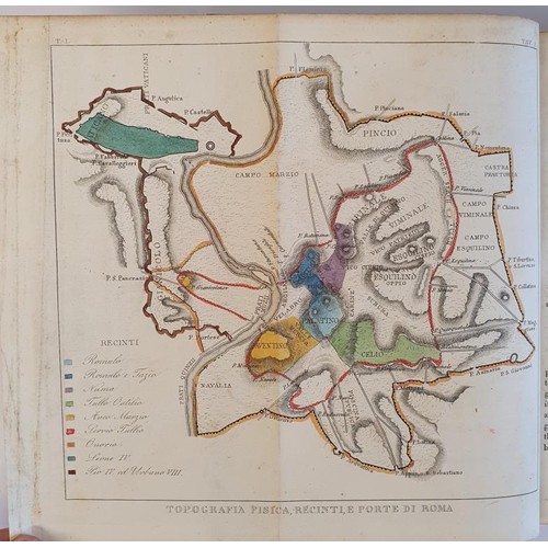 394 - ROME ANCIENT AND MODERN AND ITS ENVIRONS. 1842-1844. DONOVAN Jeremiah. Published by Printed for the ... 