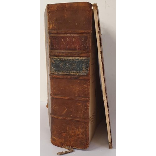 420 - Boyer, A; Le Dictionnaire Royal Francois – Anglois. London, 1764.