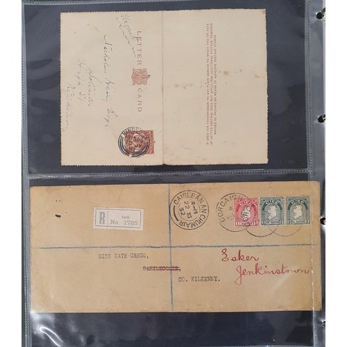 441 - Kilkenny Postal History. Includes some of Kilkenny’s earlies postcards, dated 1887, variety of... 