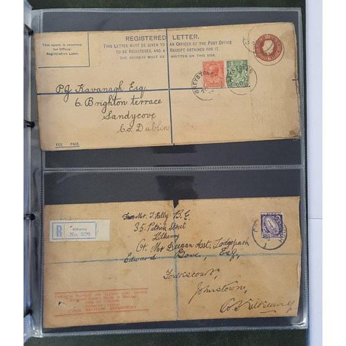 441 - Kilkenny Postal History. Includes some of Kilkenny’s earlies postcards, dated 1887, variety of... 