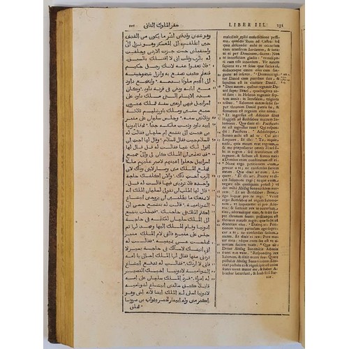 455 - Biblia Sacra Arabica, Sacrae Congregationis de Propaganda Fide iussu edita. Ad usum ecclesiarum Orie... 