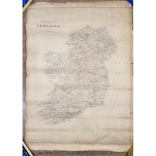 552 - Maps of Ireland: One showing Catholic Diocesan Boundaries and Name; One County snd Barony Boundries ... 