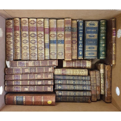 567 - Box of Fine Bindings and Antiquarian Books c 30