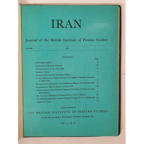 569 - IRAN, Vol 1-24 consecutive. Vol 29- 32. ALL these Volumes are beautifully bound. Vol 35-43 are soft ... 