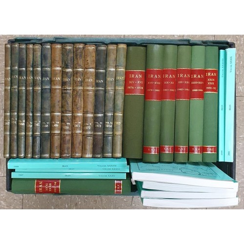 569 - IRAN, Vol 1-24 consecutive. Vol 29- 32. ALL these Volumes are beautifully bound. Vol 35-43 are soft ... 