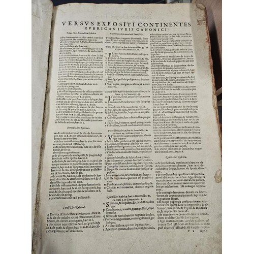 461 - Canon Law - Liber Sextus Decretalium D. Bonifacii Papae VIII....; Decretales D. Gregorii Papae IX...... 