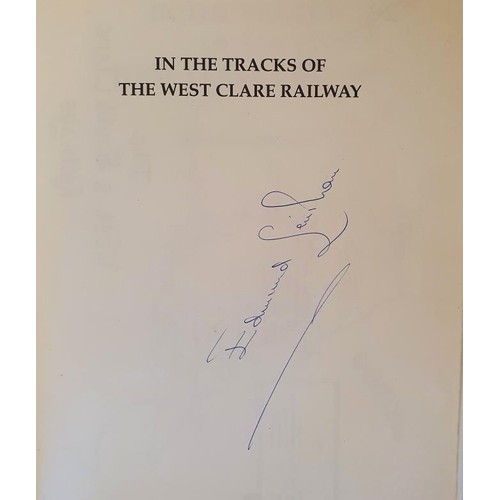 8 - Clare Interest: In The Tracks of the West Clare Railway by Edmund Lenihan SIGNED, 1990; The Living N... 