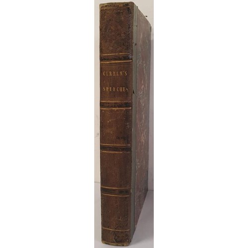 20 - Speeches of the Right Honourable John Philpot Curran, Master of the Rolls in Ireland, on the late ve... 