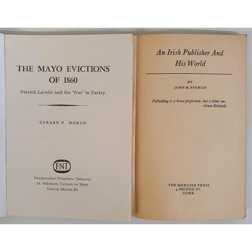 49 - The Mayo Evictions of 1860 and The War in Partry. 1986. 1st Illustrated. Stiff wrappers. Now quite s... 