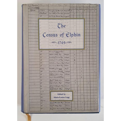 57 - The Census of Elphin 1749 Legg, Marie-Louise SIGNED Published by Irish Manuscripts Commission, 2004