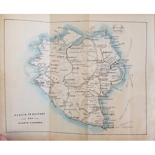 73 - HARDY'S TOURIST'S GUIDE, SECOND TOUR: BELFAST AND THE GIANT'S CAUSEWAY. WITH MAP AND ENGRAVINGS - Ph... 