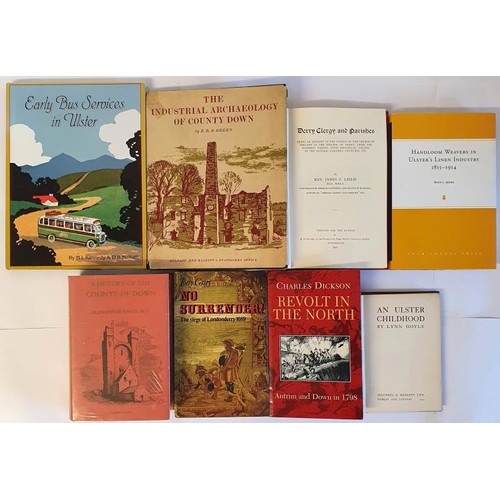 76 - Early Bus Services in Ulster by Kennedy and McNeil; The Industrial Archaeology of County Down by Gre... 