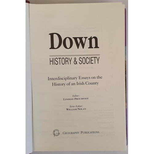 80 - Down: History & society (Interdisciplinary essays on the history of an Irish county) Published b... 