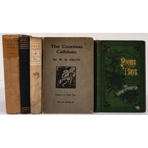 89 - Irish Drama, John M.Synge – Plays, published 1924.W.B. Yeats – Countess Cathleen, publis... 