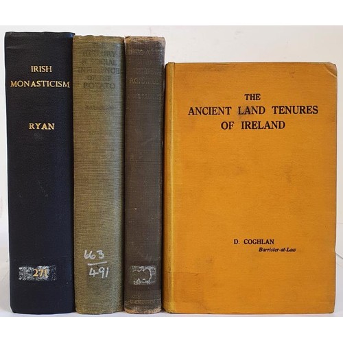 90 - The Ancient Land Tenures of Ireland – Daniel Coughlan, published 1933. Irish Monasticism Origi... 