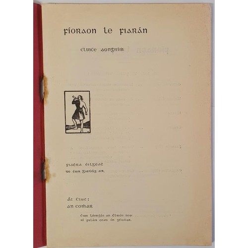 105 - [unique translation of Tolstoy into Irish]. Fíoraon le Fiarán Cluiche de Chuid Leo Tol... 