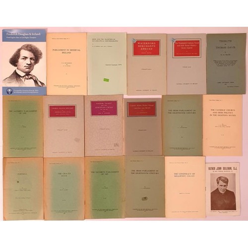 116 - Irish interest Booklels/Pamphlets: Tribute to Thomas Davis by W B Yeats, 1965; Frederick Douglass an... 