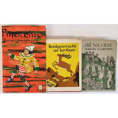 123 - Carlo Chiostri - Pinocchio, translated by Padraig, O Buachalla, published 2001. Maitrin O'Cadhain &n... 