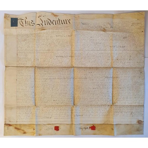 133 - Indenture dated December 1816 between right Honourable Edmond Henry, Earl of Limerick and Francis Ar... 