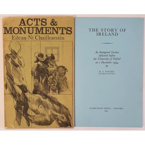 137 - Irish Interest: Acts & Monuments. NÍ CHUILLEANÁIN, Eiléan. Published by Dub... 