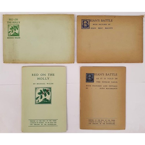 139 - Two rare booklets published by the Three Candles Press and contained in their original envelopes. Re... 