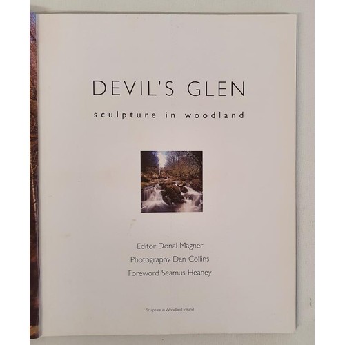 150 - (Seamus Heaney Interest) 'Devil's Glen - Sculpture in Woodland' edited by Donal Magner with a forewo... 